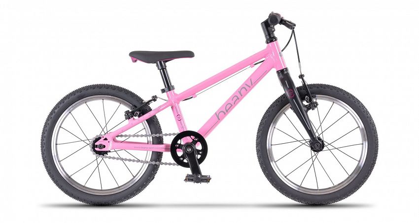 Lekki Rower Dziecięcy BEANY ZERO 16 pink